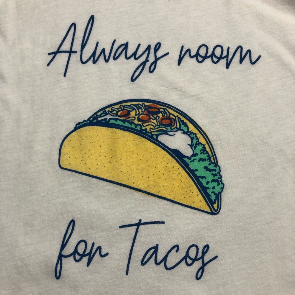 Comune “Always Room For Tacos” Racerback Top XS - Picture 8 of 11